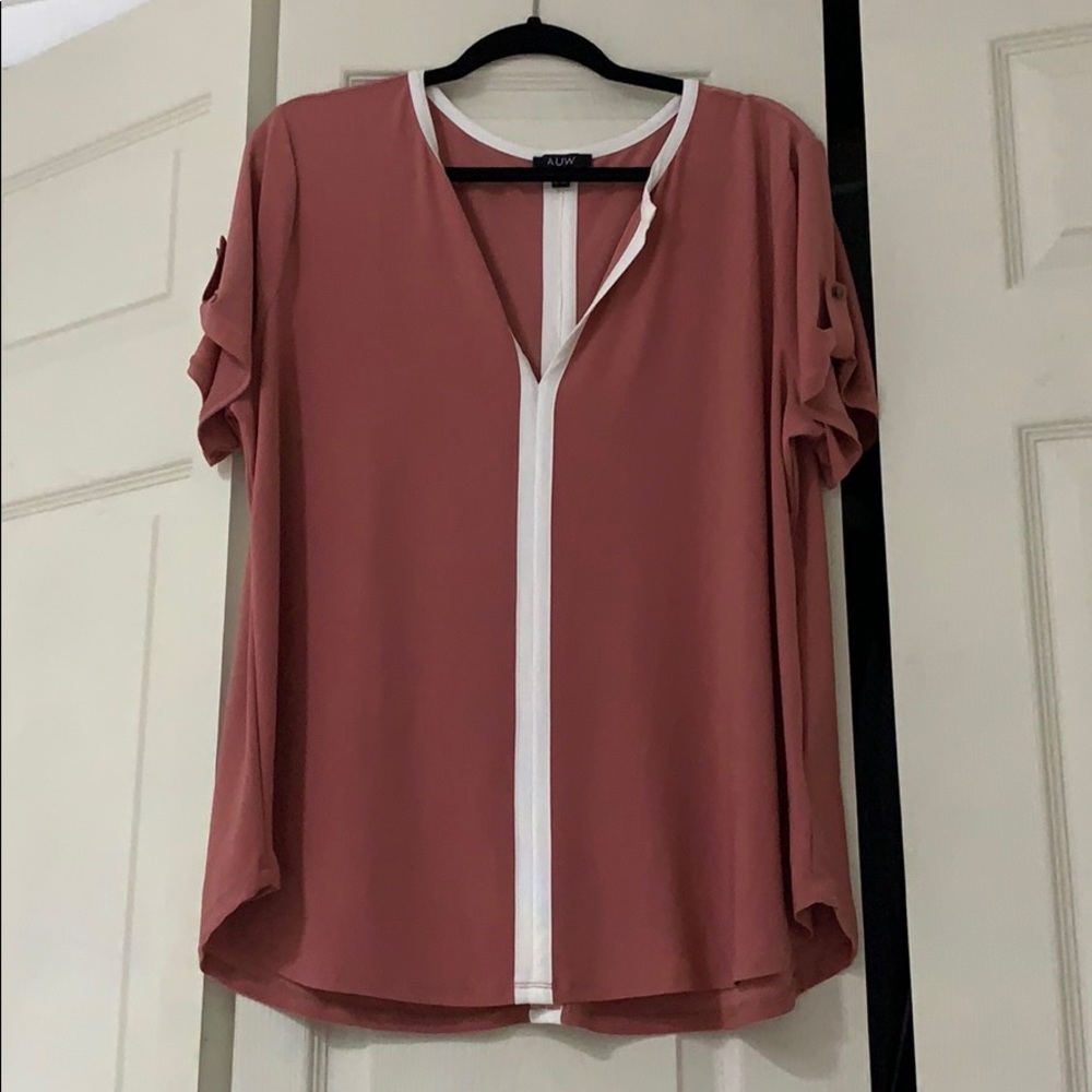 Pink blouse